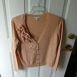 Corsage detail cardigan